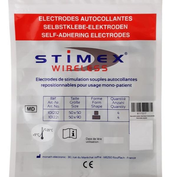 Electrodes Stimex (5 sachets de 4)